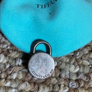 Tiffany & Co. Jewelry - Tiffany & Co Silver Round Lock Pendant Tiffany & Co. Jewelry - Tiffany & Co Silver Round Lock Pendant